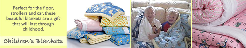 Children's Blankets, Wedding Blankets, Sports Blankets