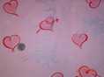 Ballerina Heart Fabric