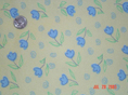 Blue Tulip Fabric