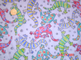Geckos Fabric