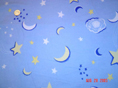 Moon and Stars Fabric